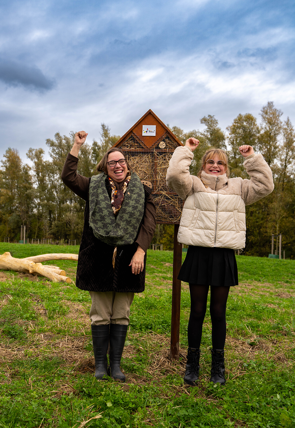 Opening van het plukbos